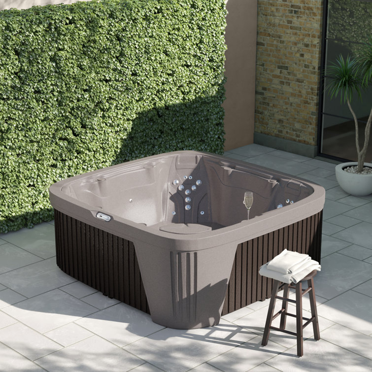 Aquarest Spas, Powered By Jacuzzi® Pumps 6 Person 45 Jet Square